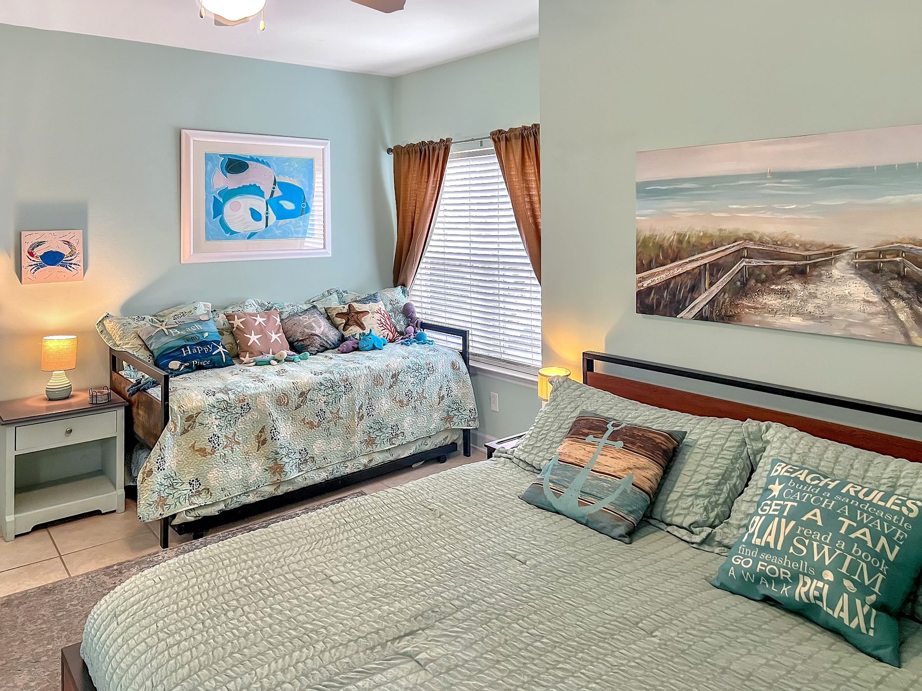 Family sleeping area